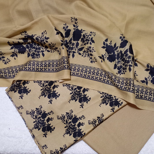 3 PIECE - PRINTED COTRAY SUIT