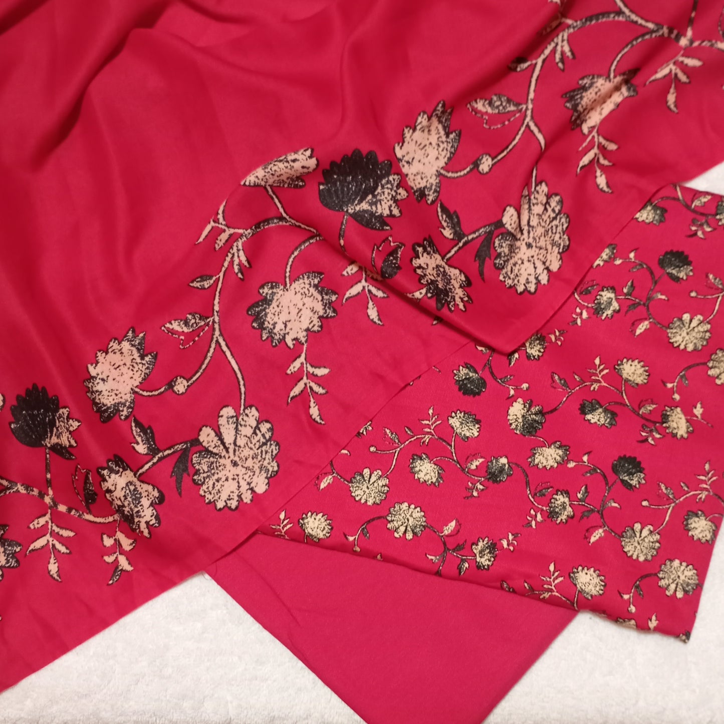 3 PIECE - PRINTED COTRAY SUIT