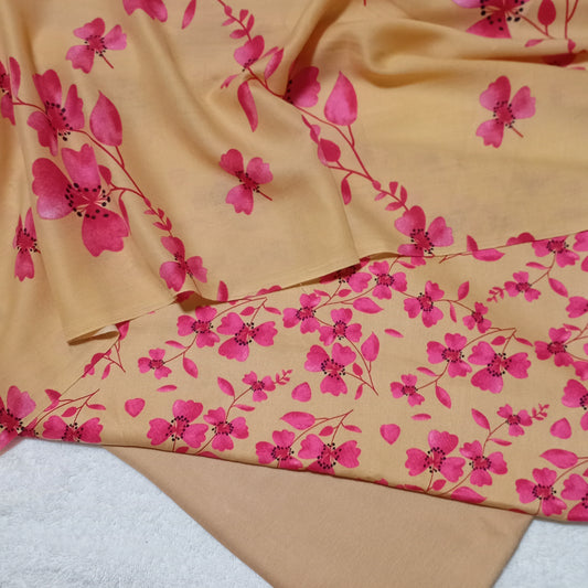 3 PIECE - PRINTED COTRAY SUIT