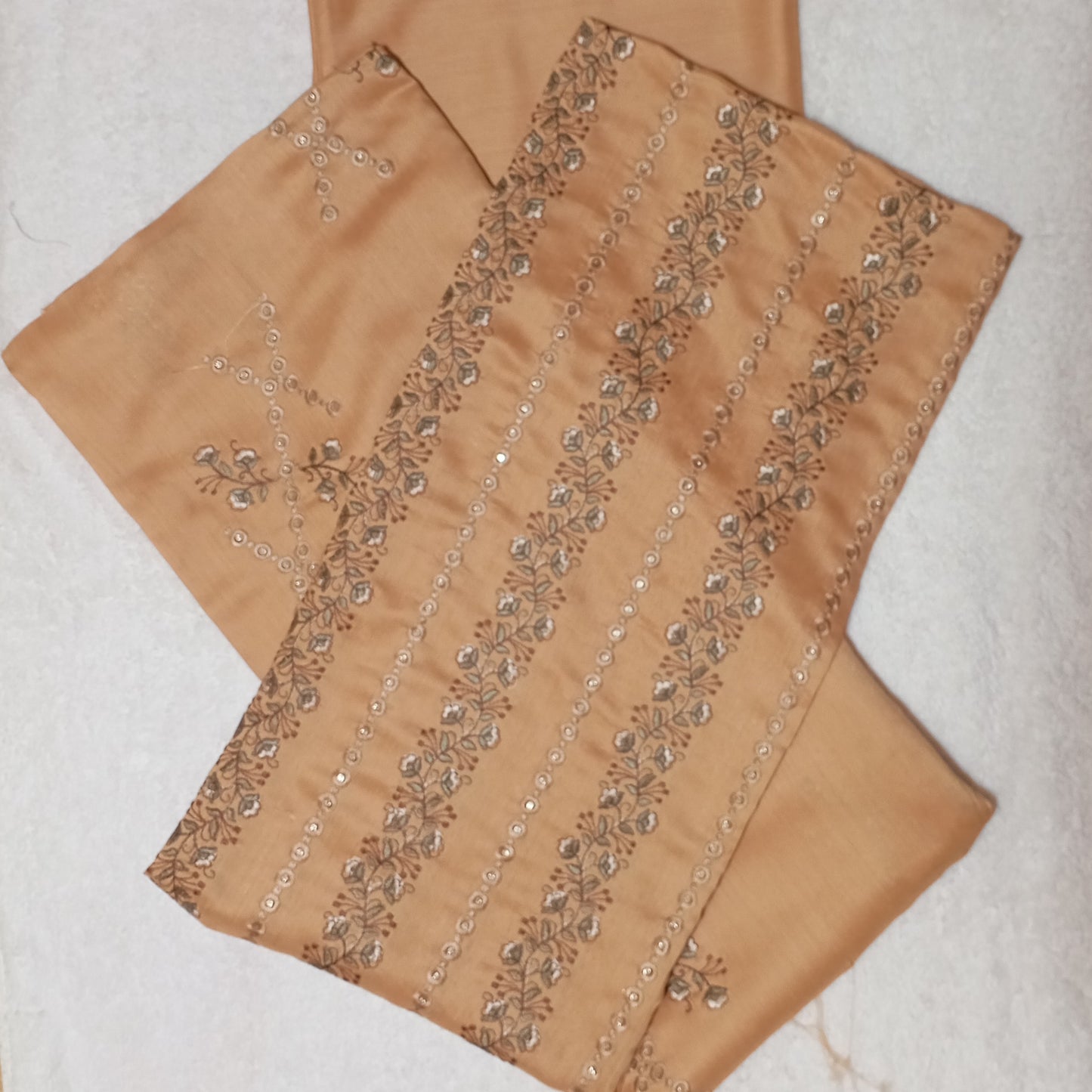 3 PIECE - EMBROIDERED VISCOSE SUIT