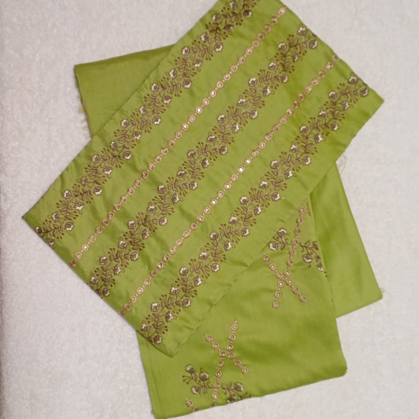 3 PIECE - EMBROIDERED VISCOSE SUIT