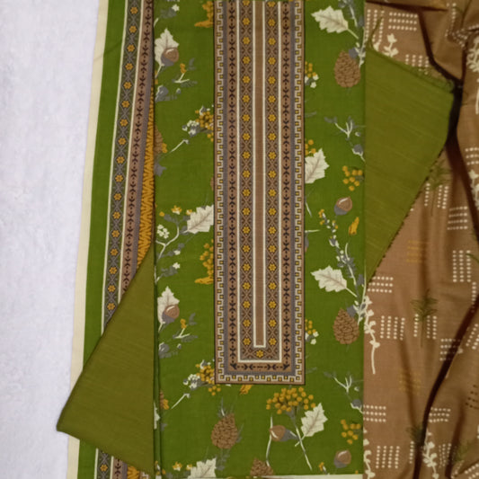 3 PIECE - PRINTED KHADDAR SUIT