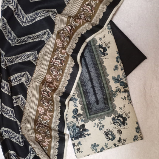 3 PIECE - PRINTED KHADDAR SUIT