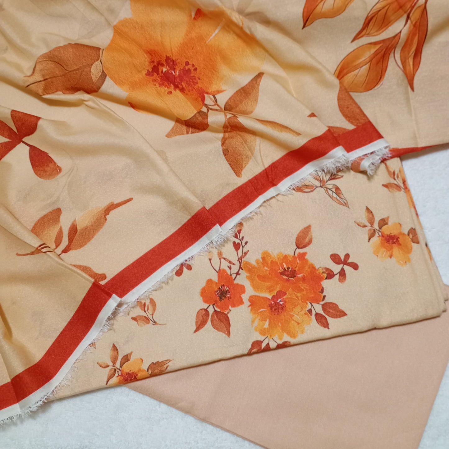 3 PIECE - PRINTED KARANDI SUIT