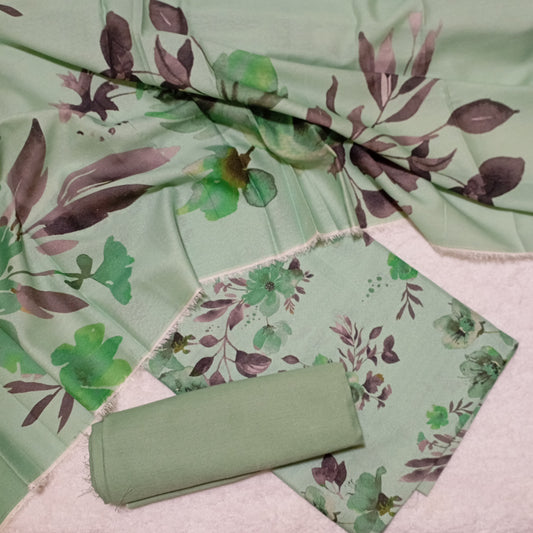 3 PIECE - PRINTED KARANDI SUIT